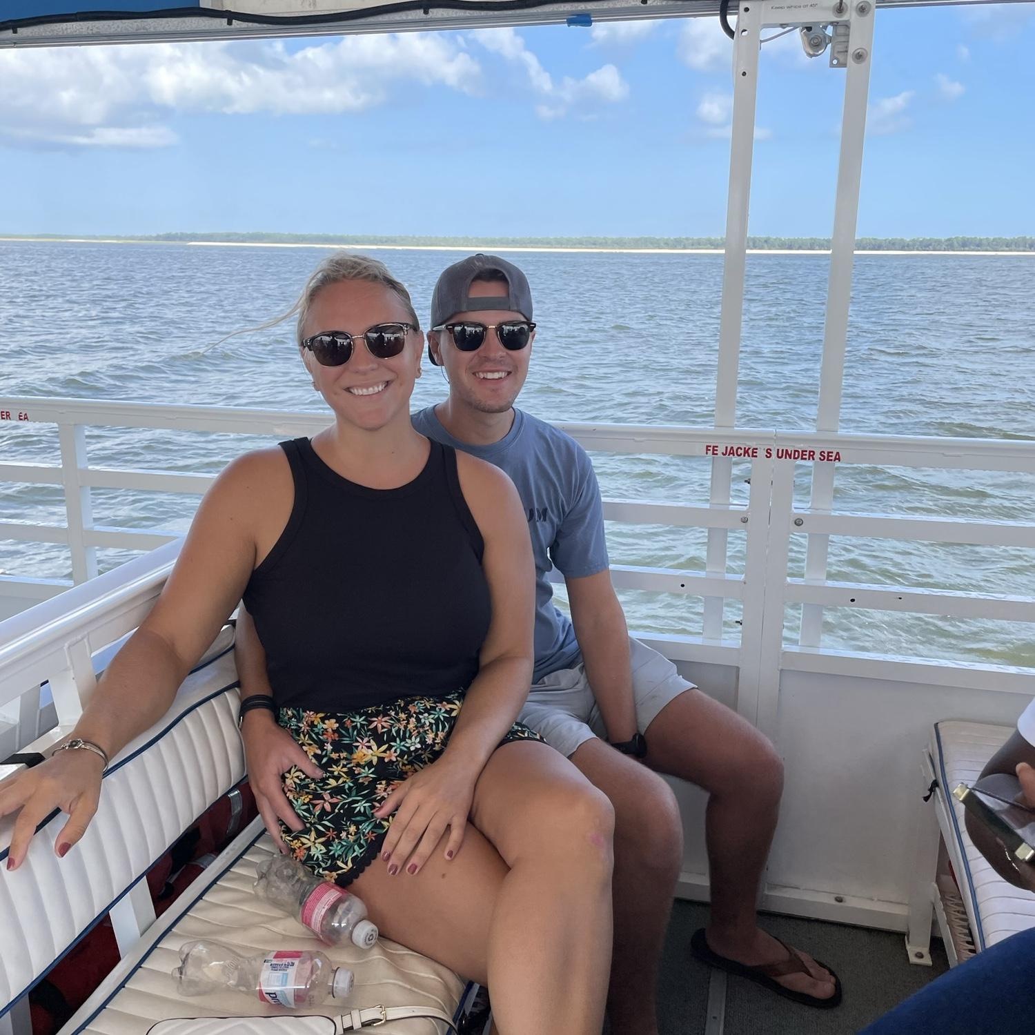 Dolphin Watching. Hilton Head, SC September 2022.