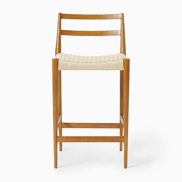 Holland Counter Stool, Natural Cord, Acorn