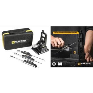 Work Sharp Precision Adjust Elite Knife Sharpener - Adjustable Knife Sharpening System - For Hunting, Serrated & Kitchen Knives
