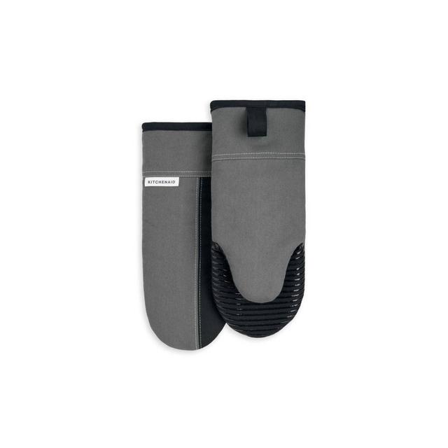 KitchenAid 2pk Cotton Beacon Oven Mitts Black
