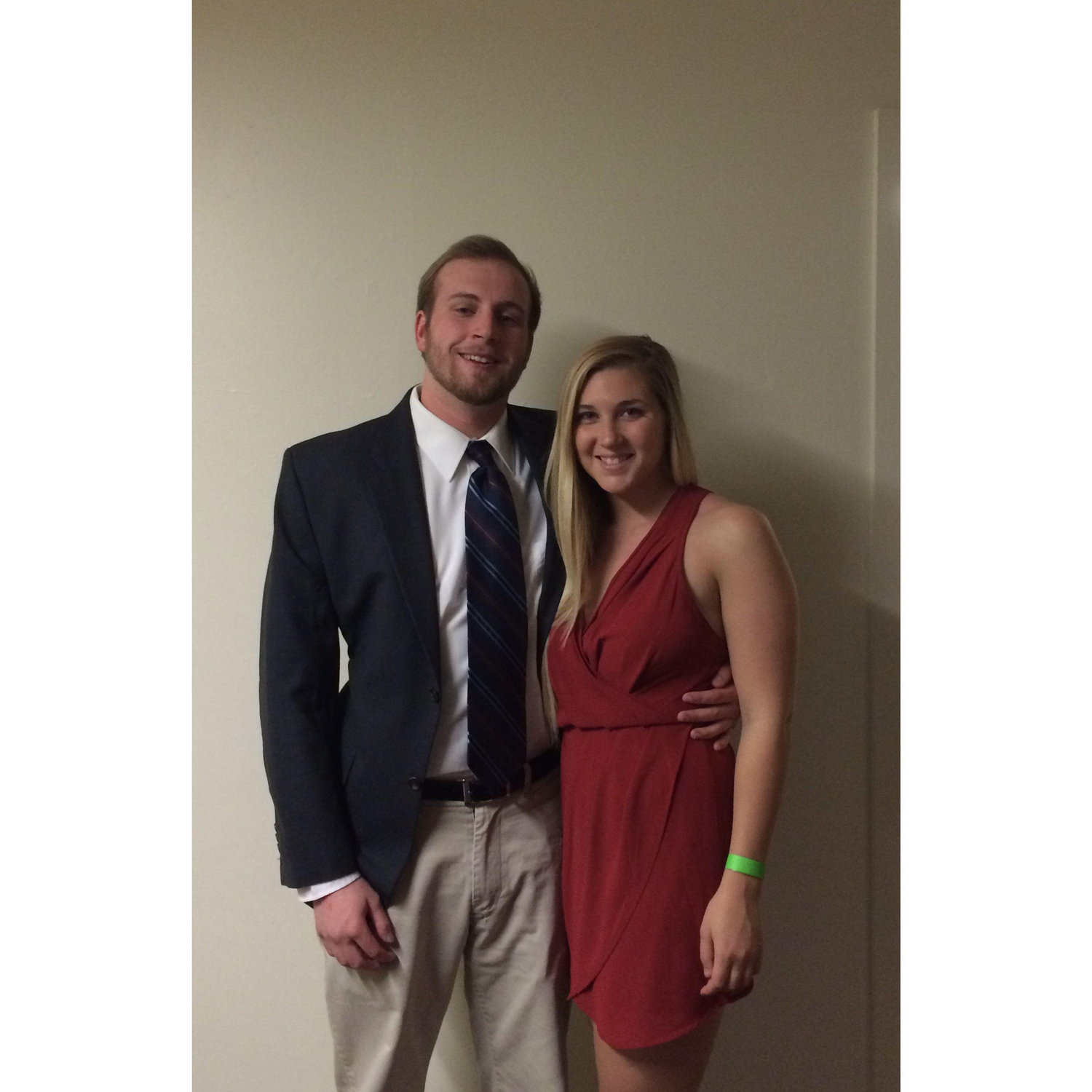 This was the first of many college formals that Nick attended with Devon and was just a few months after we started dating in 2016!