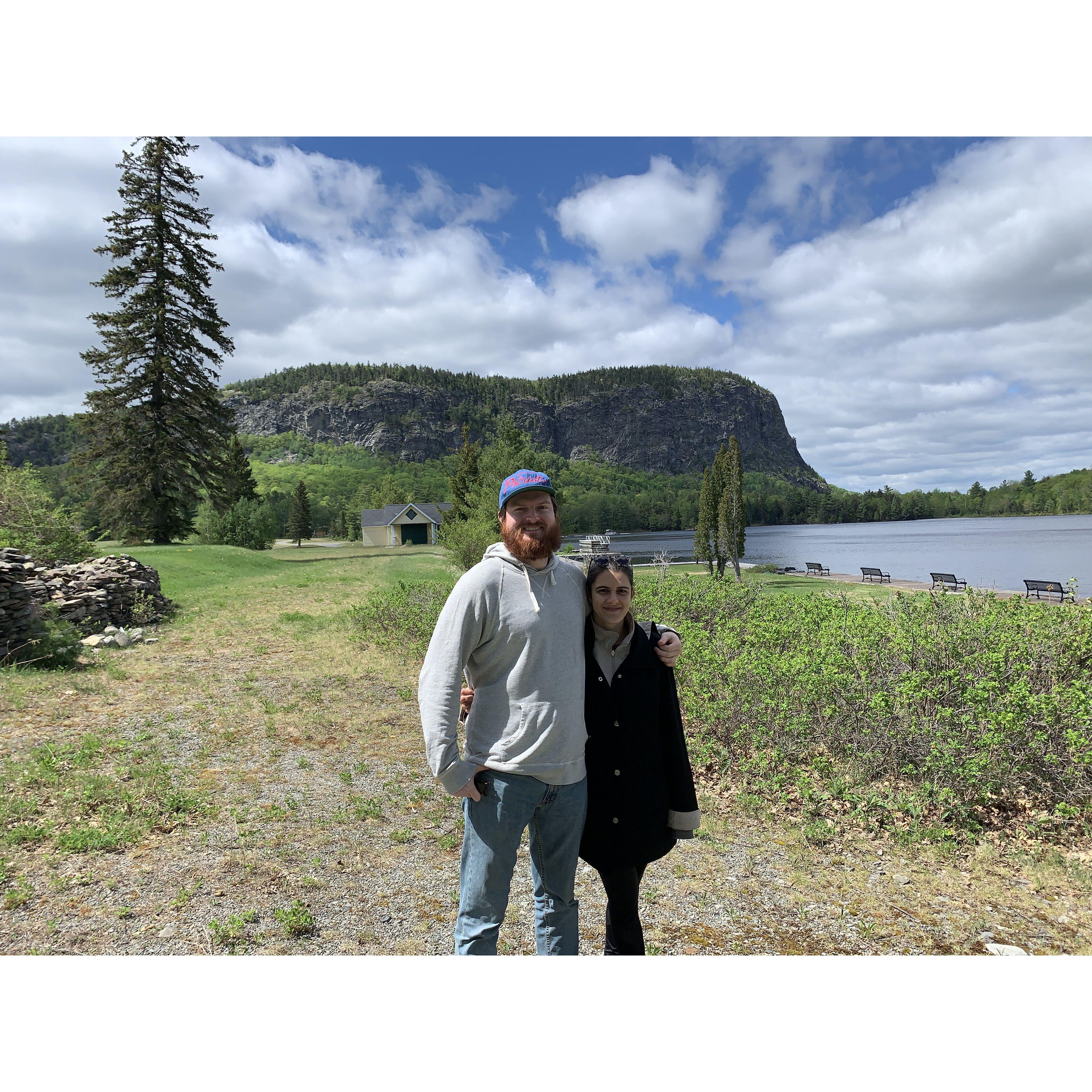 Maine, post-Vermont beard, May 2020