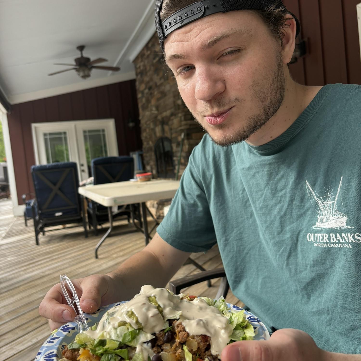 That time we obliterated some nachos