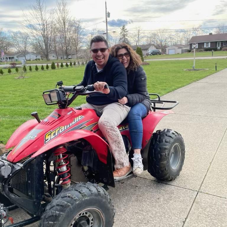 We’re always ready for the next adventure even if we get dirty 😉😉