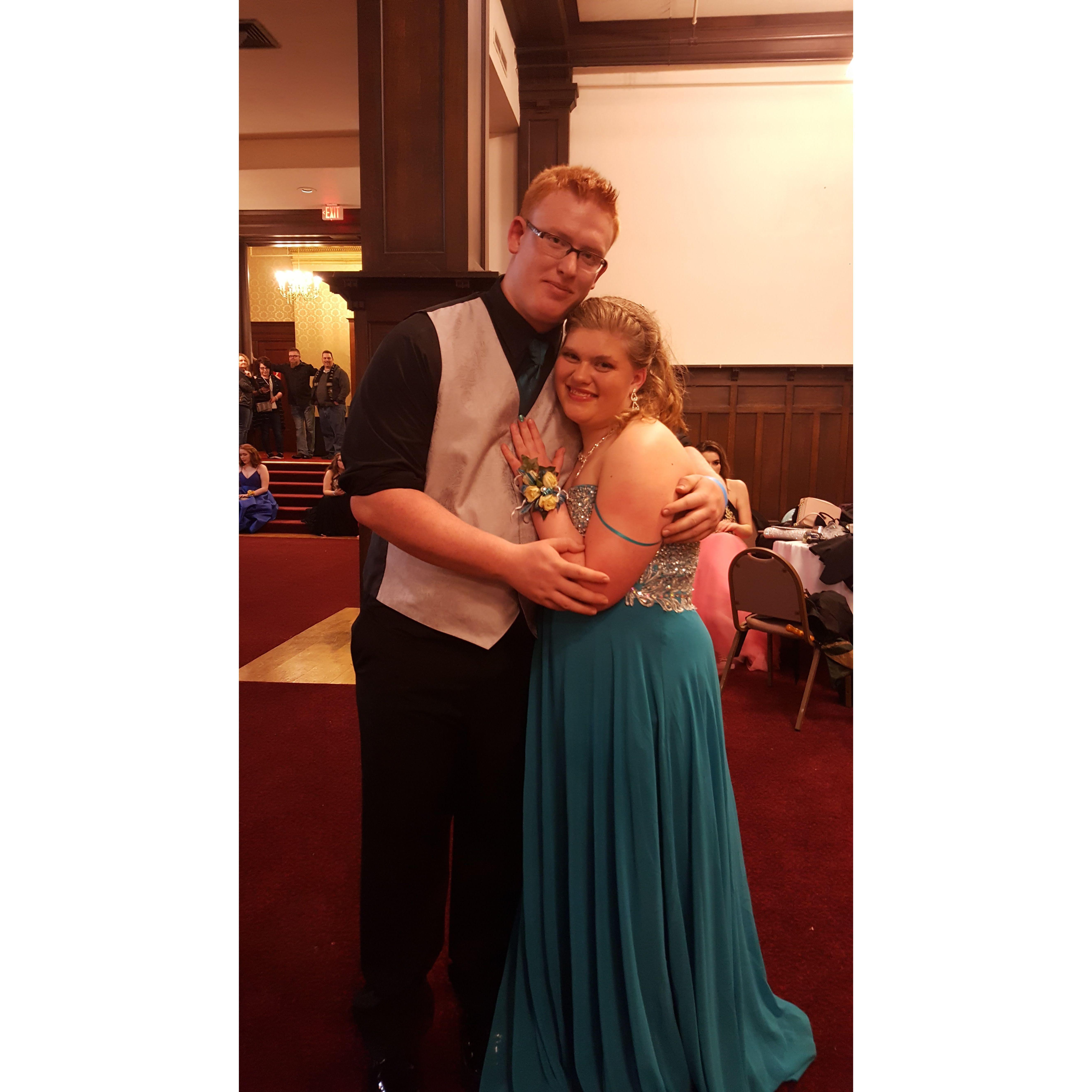 Prom 2018 and our first official date. 