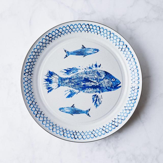 Enamel Fish Platter