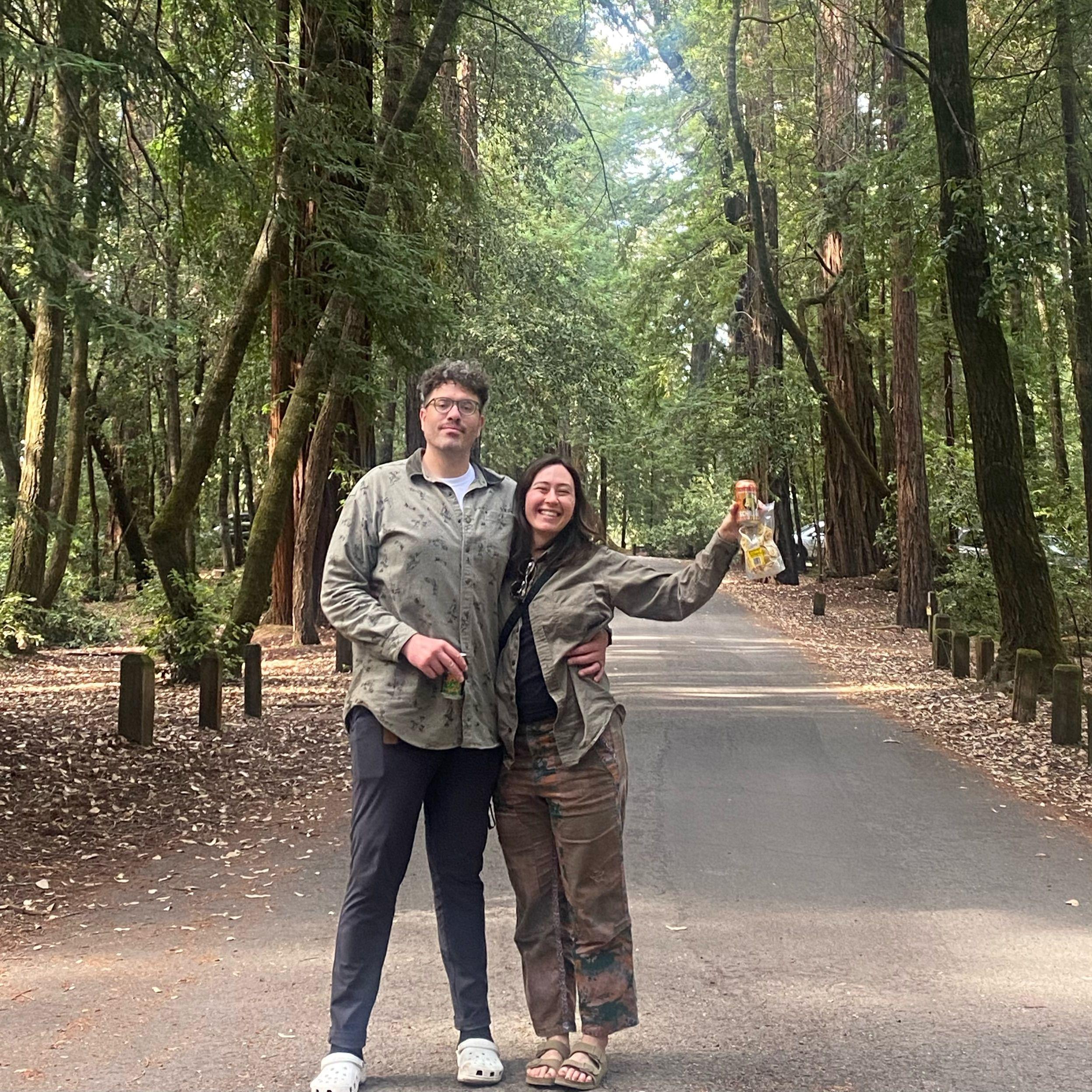 Our second camping trip back in Hendy Woods State Park