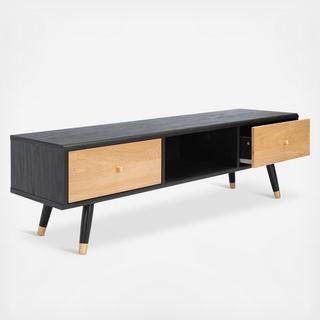 Beatrix 2-Drawer 1-Shelf Media Stand