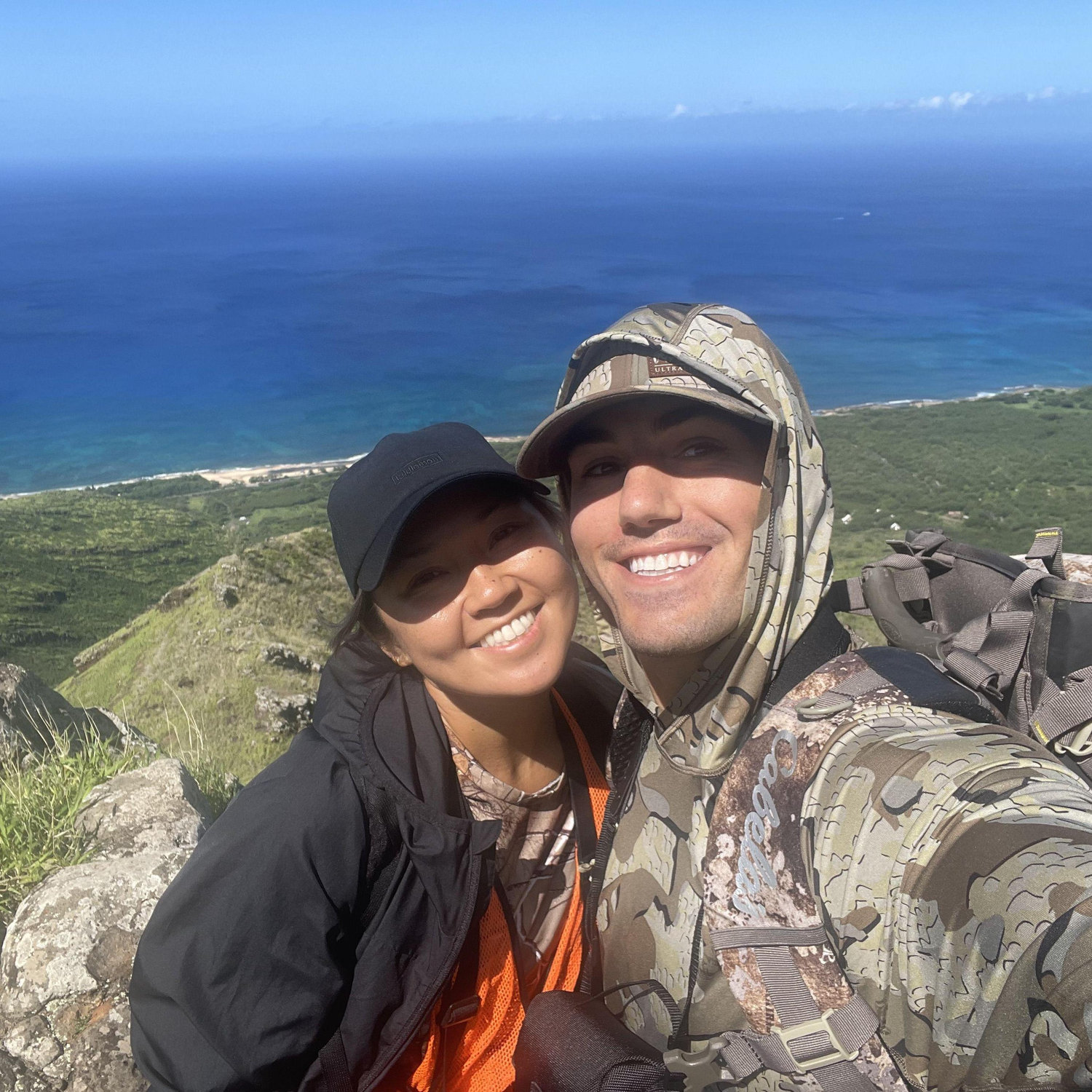 Looking for goats in Makua