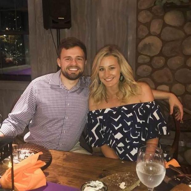Chandler has been with Karen's family for lots of milestones, including Karen's sister Ashley's wedding!