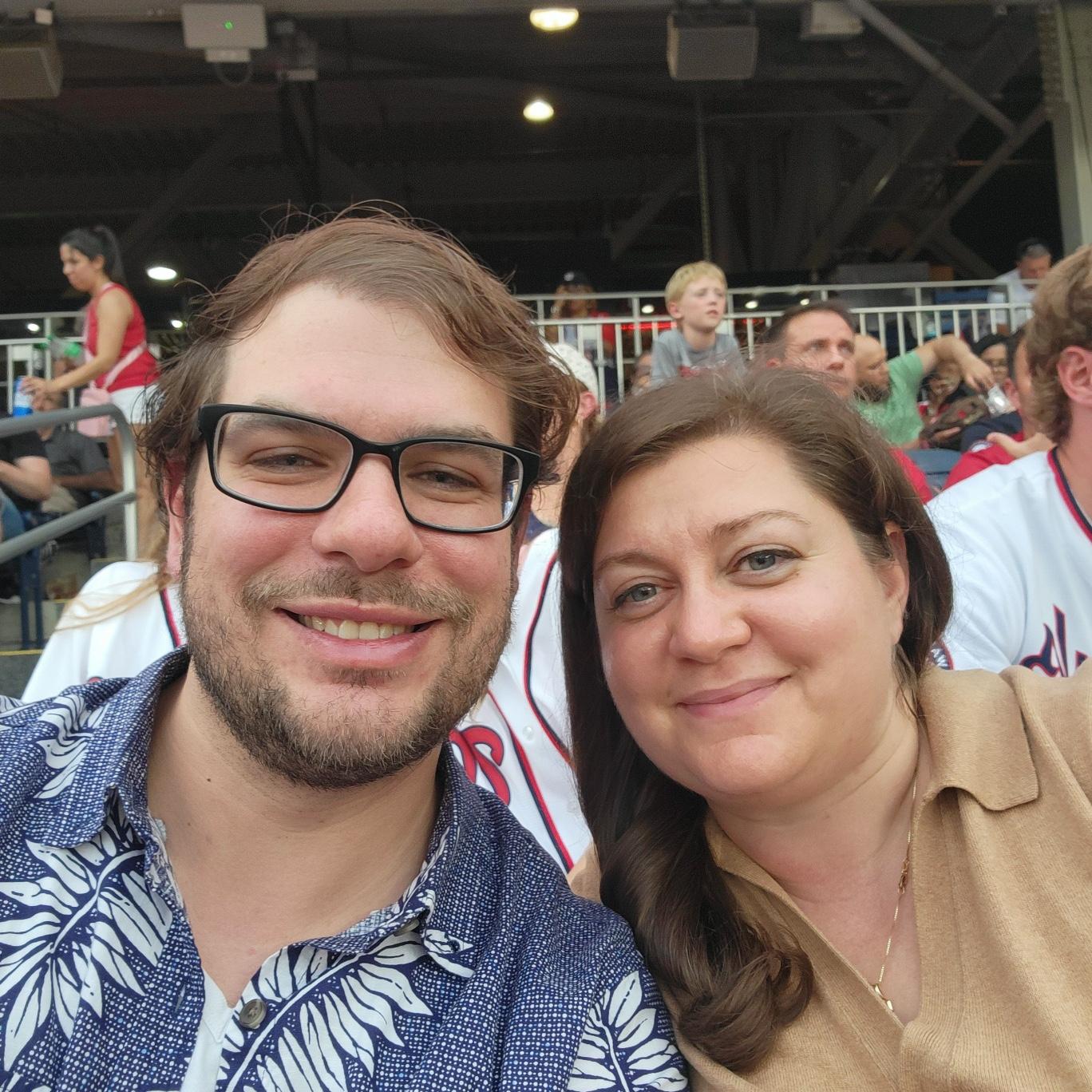 Celebrating our 8 year anniversary at Nationals Park, D.C.  2024