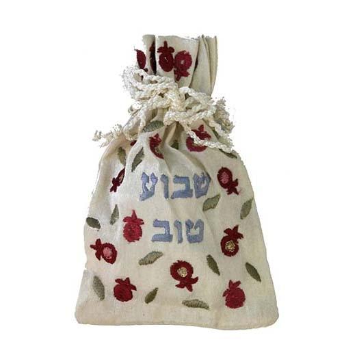 Yair Emanuel Embroidered Havdallah Spice Satchel (Aromatic Cloves Included)
