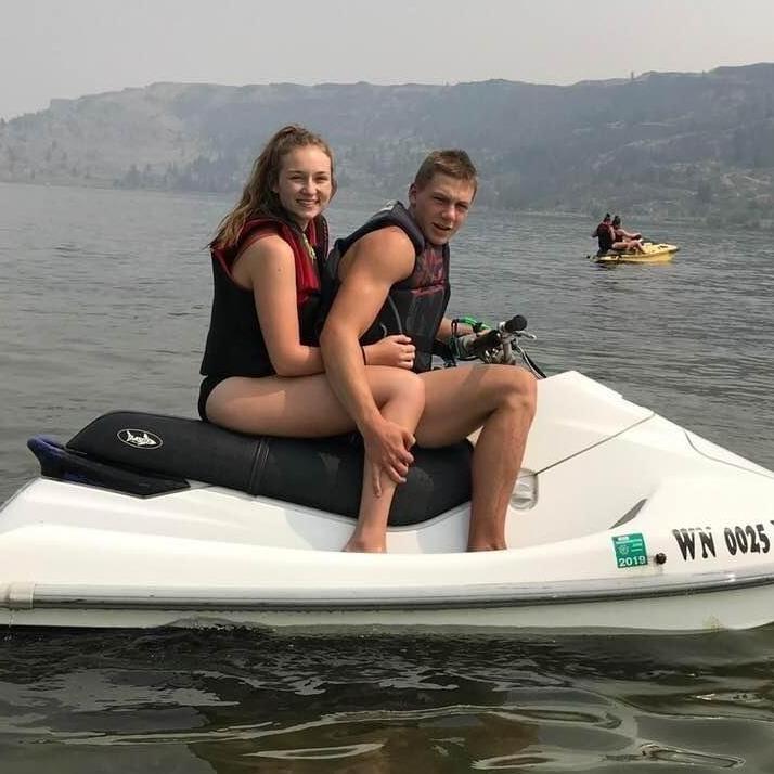 On their way to Steamboat 2018, they said "I love you" for the first time!