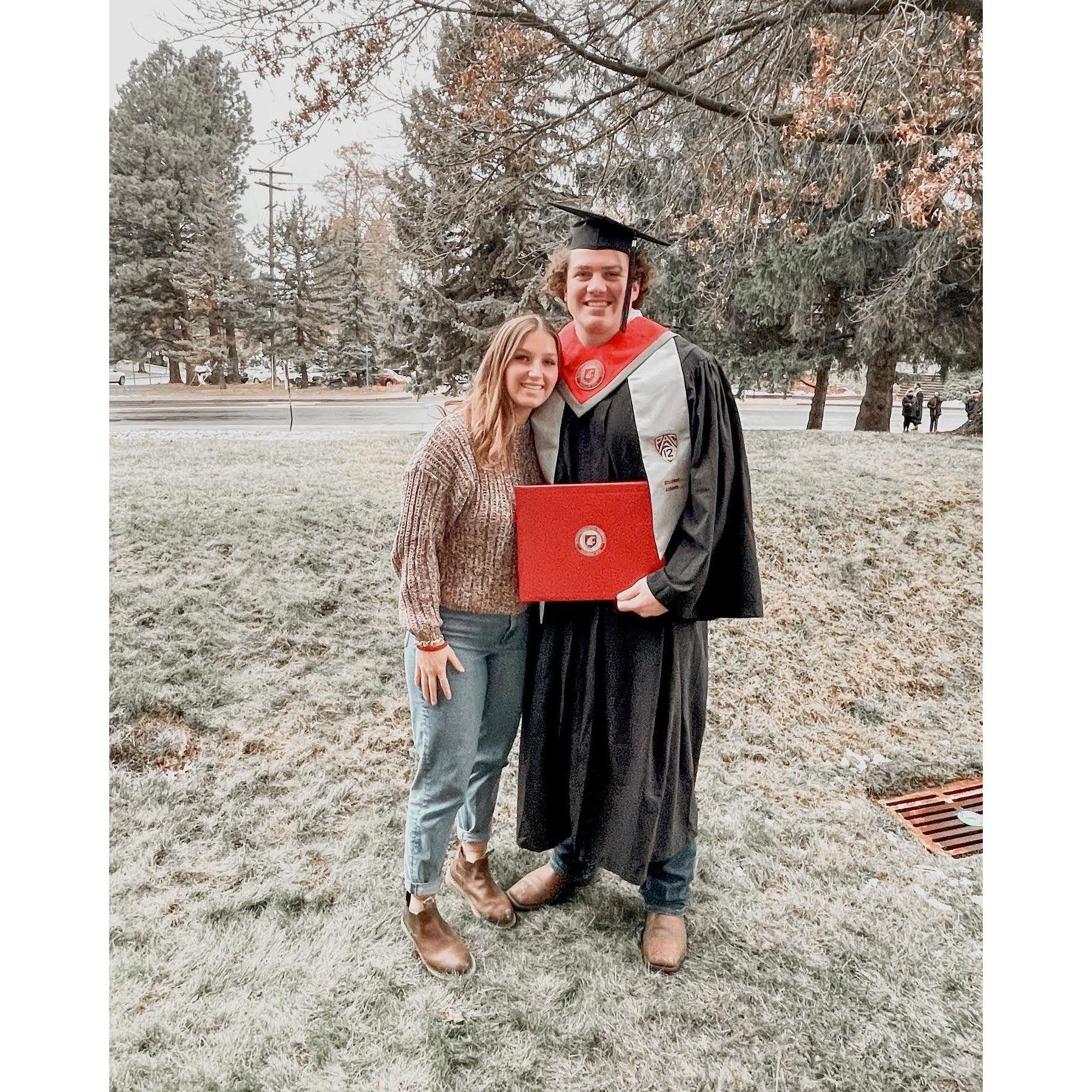 Jarrett's Graduation December 2021