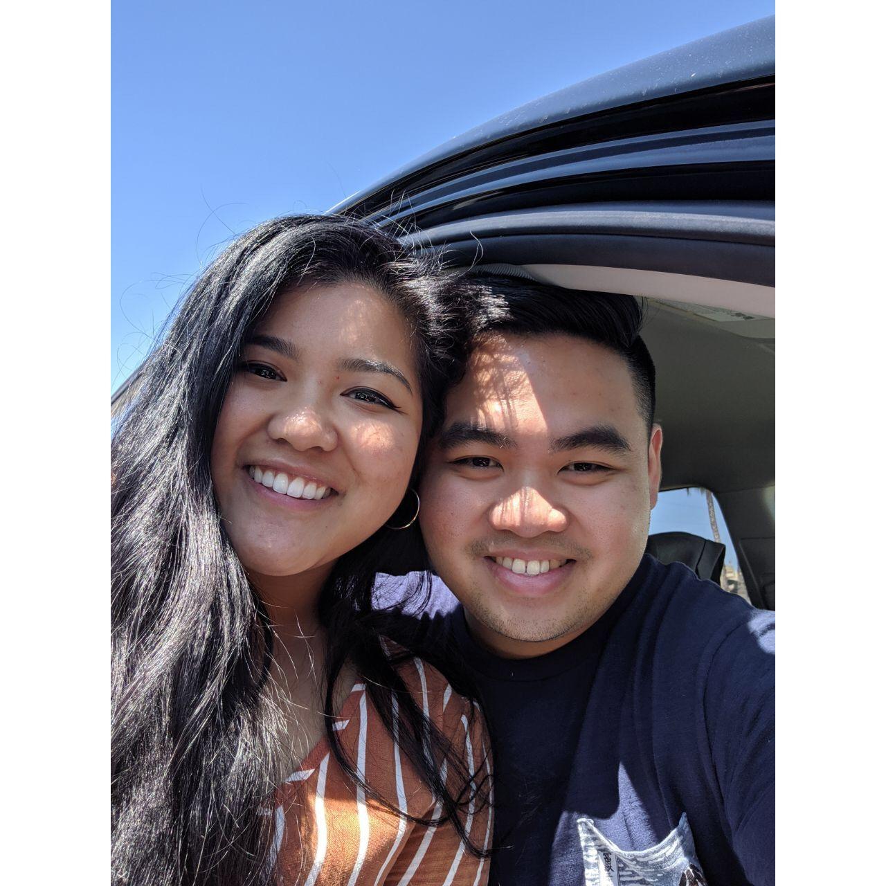 Our first official date - at Matcha Cafe Maiko in August 2019.