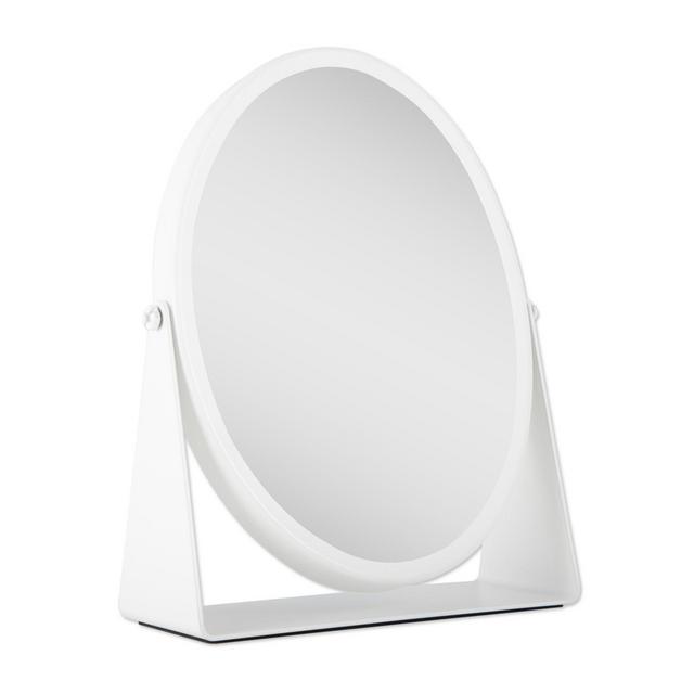 Zadro™ 1x/5x Oval 7.25-Inch Vanity Mirror in Matte White