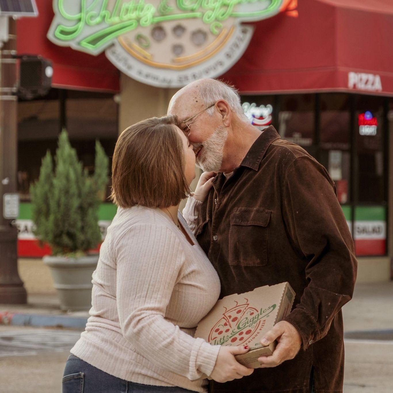 Pizza Sunday started with our third date at Pizza Byronz—the night of our first kiss. Now it’s our weekly tradition and a reminder of that perfect evening.
