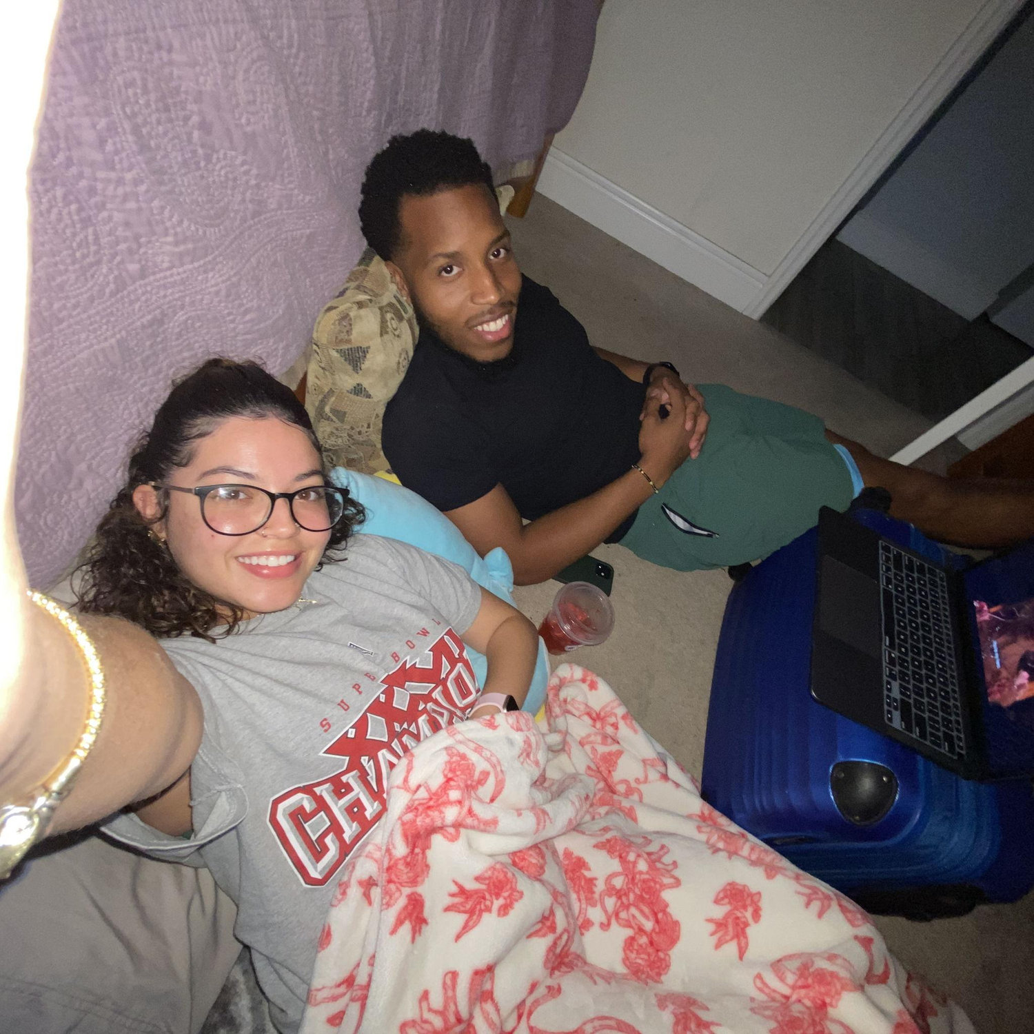 We love watching our movies
