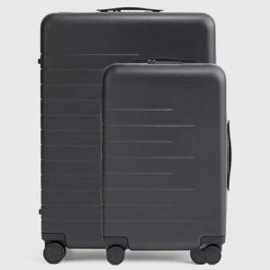 Quince Carry-On & Large Check-In Suitcase Bundle in Black