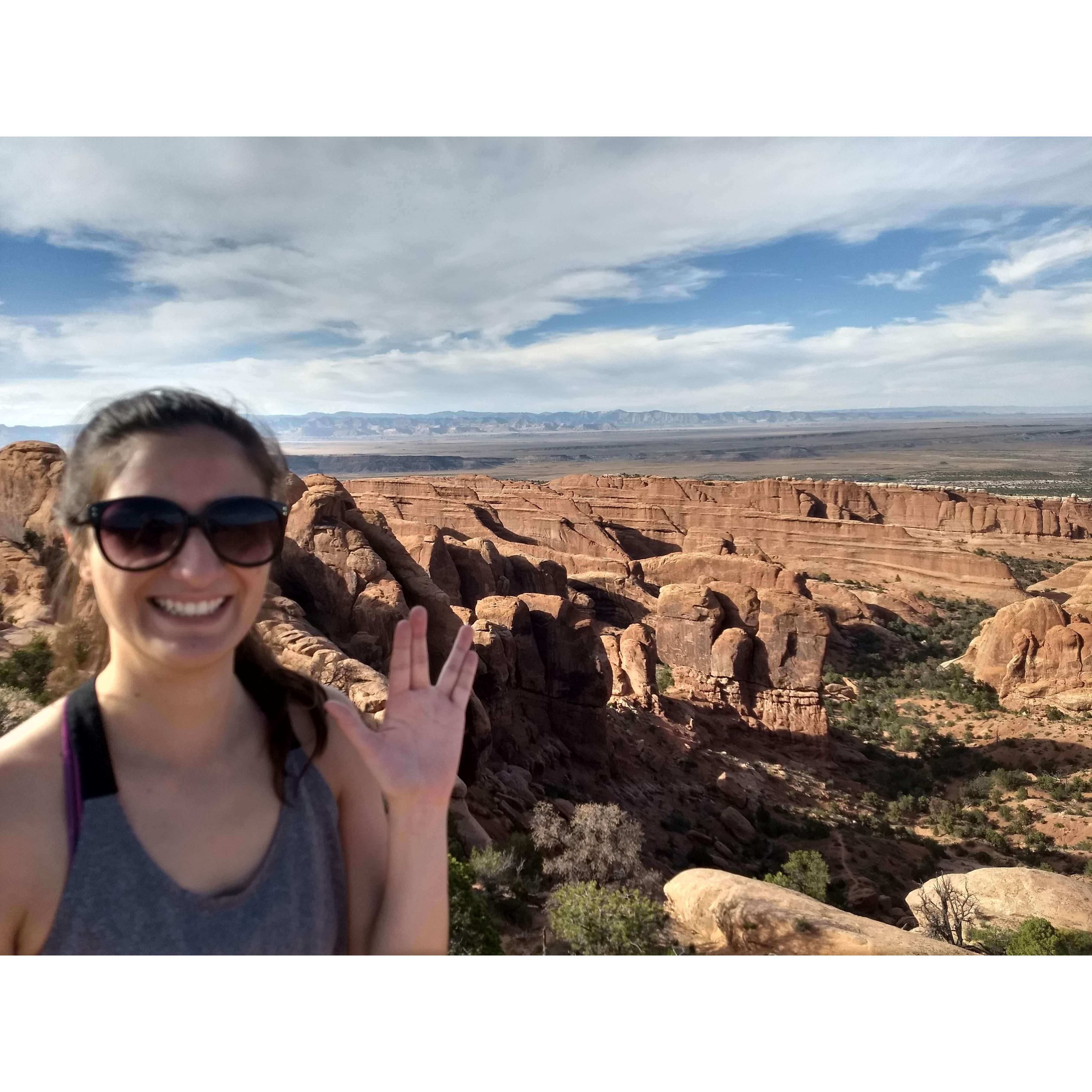 Spock made it to the Grand Canyon