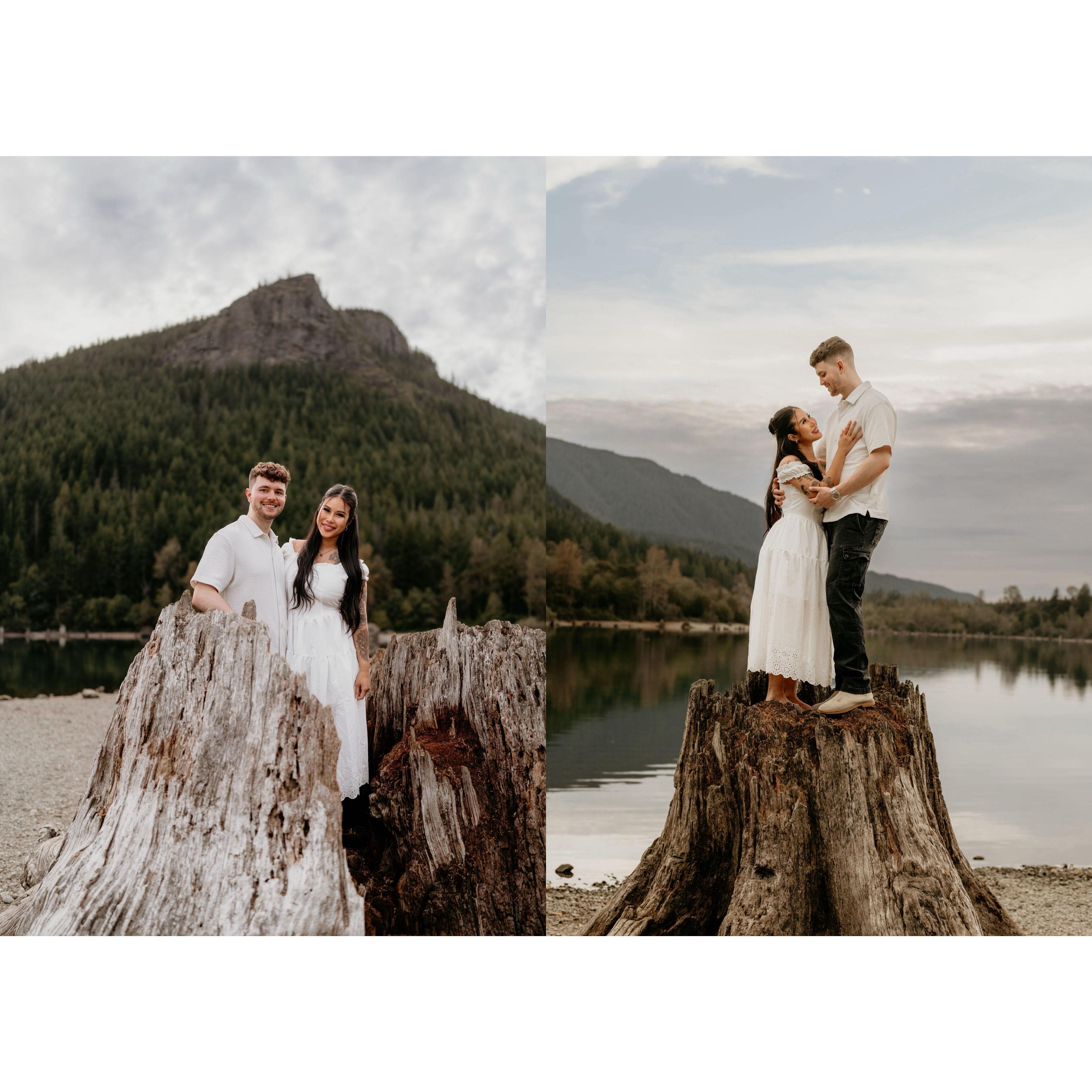 Our engagement session took place at Rattlesnake Lake on September 22nd, 2024, and we had an amazing time!