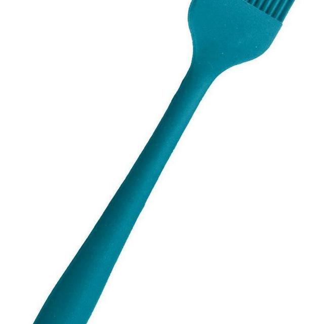 StarPack Basics Silicone Basting Brush - High Heat Resistant to 480°F, Hygienic One Piece Design, Pastry, Grill BBQ Brush (Teal Blue)
