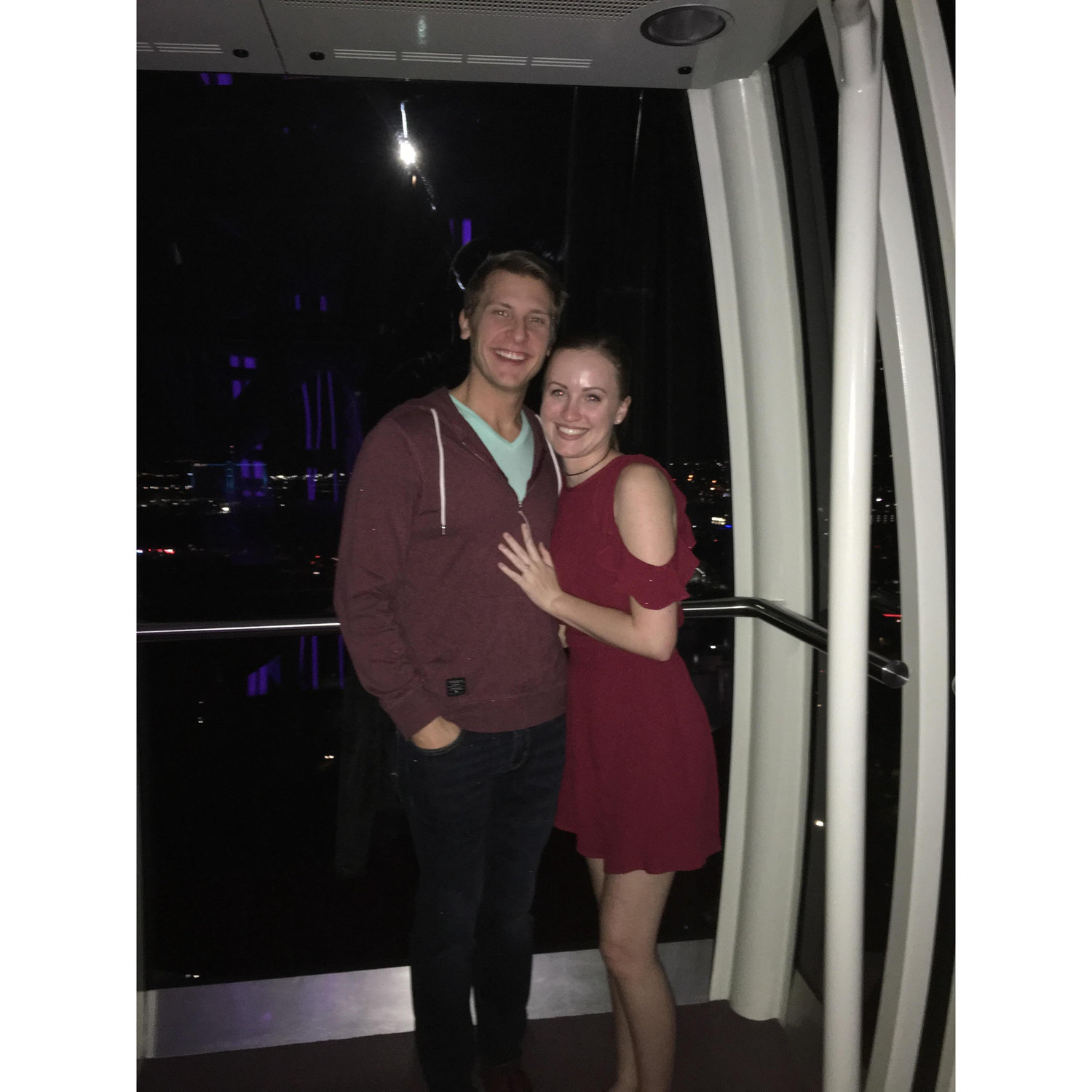 Just engaged!