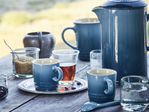 Le Creuset Stoneware Petite Espresso Mug 3.5 Ounce Marseille
