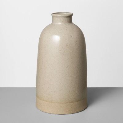 8" Stoneware Vase Gray - Hearth & Hand™ with Magnolia