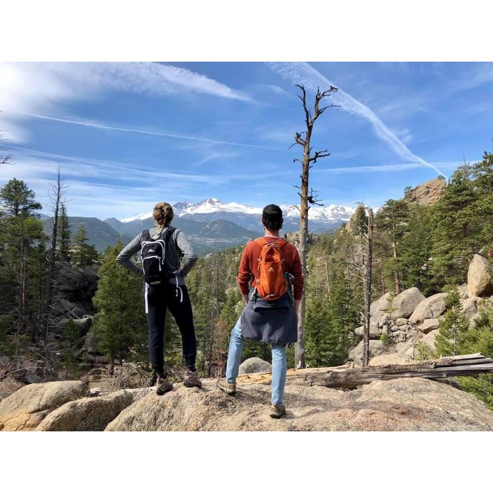 Rocky Mountain National Park, and the first time we went to CO together!