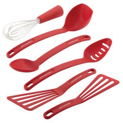 Rachael Ray™ 6-Piece Nylon Kitchen Utensil Set in Red