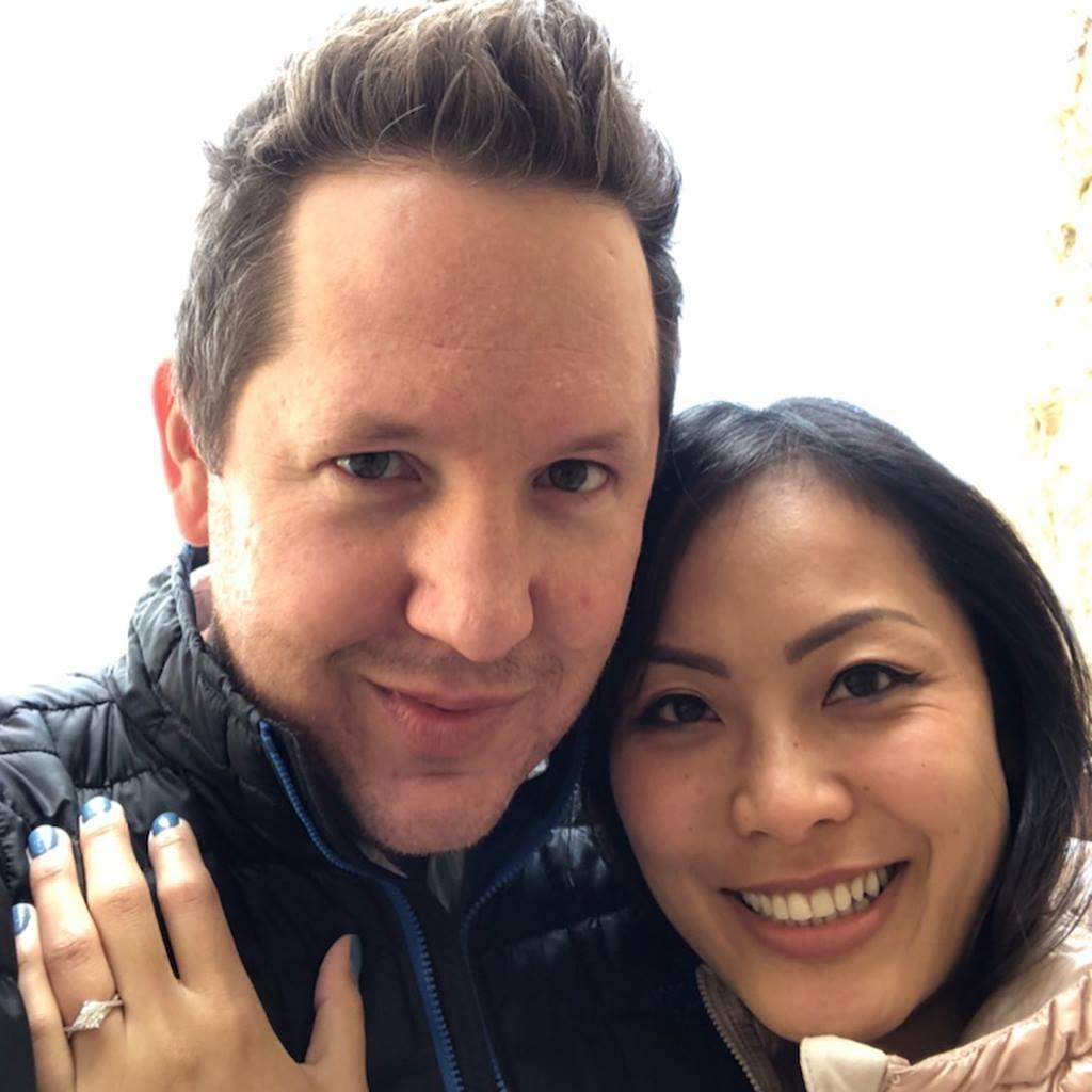 The day he proposed!
