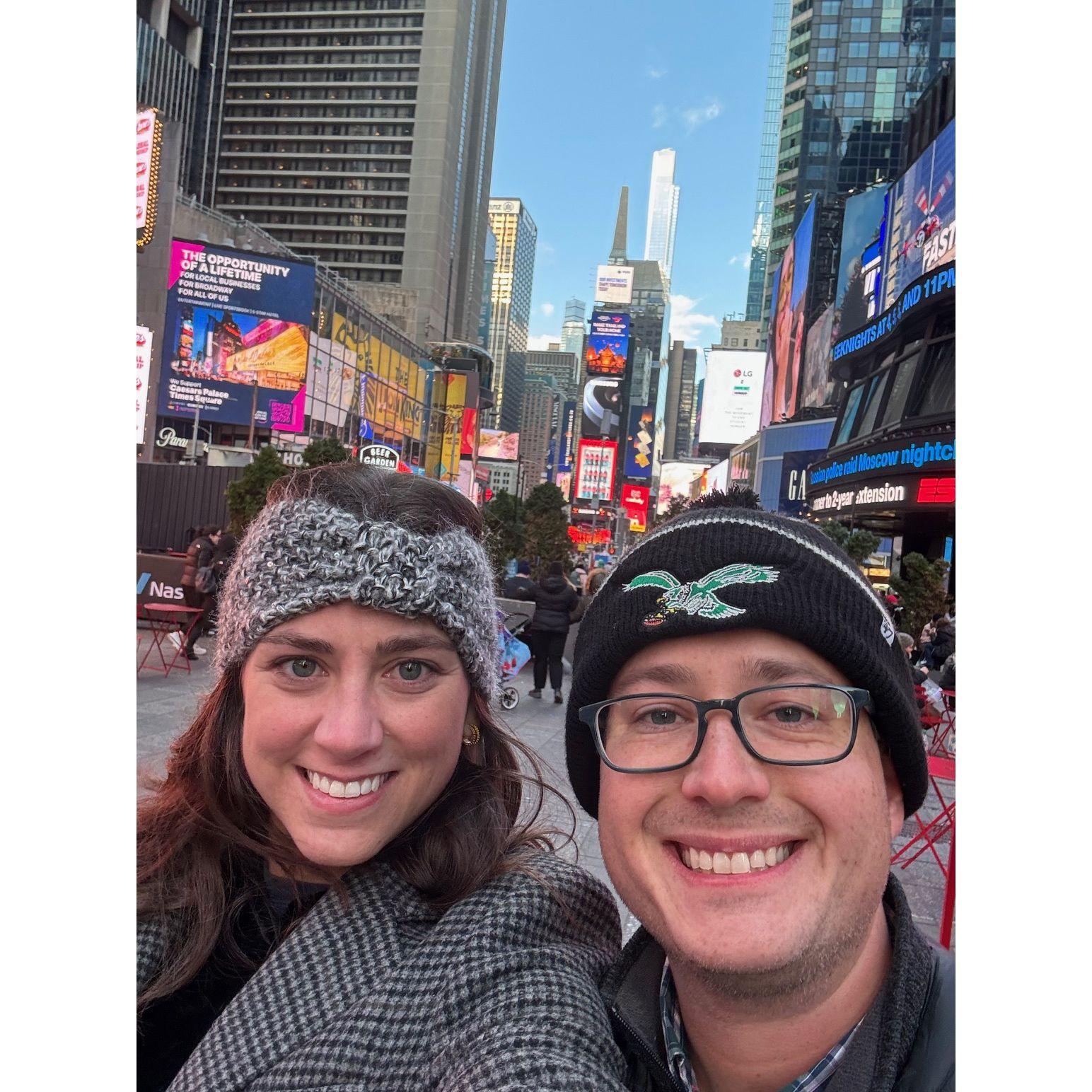 The big apple of my eye, NYC