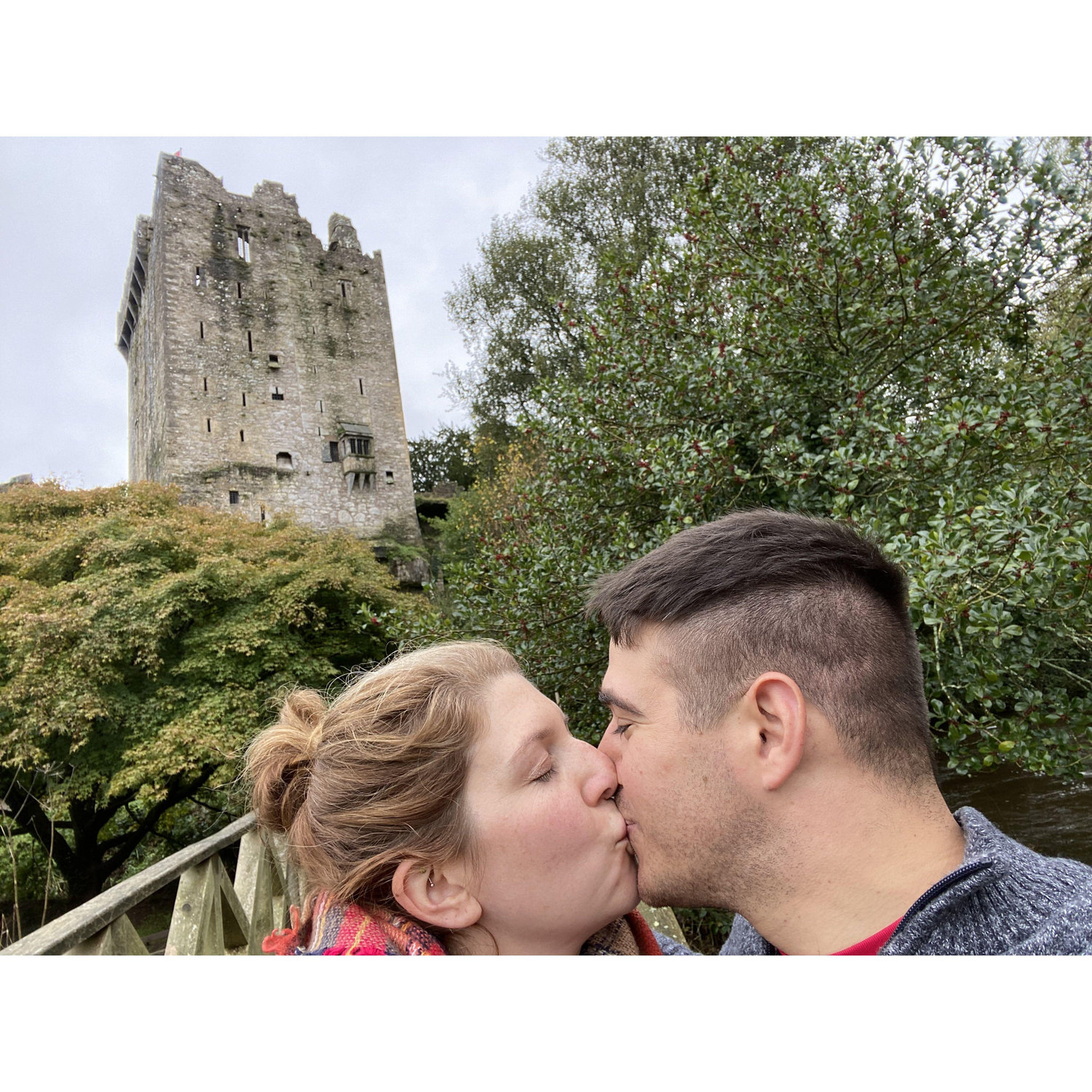 Why kiss a rock when I have you!! (Blarney Stone)