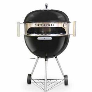 KettlePizza Charcoal Grill Pizza Oven Kit For Weber – Basic