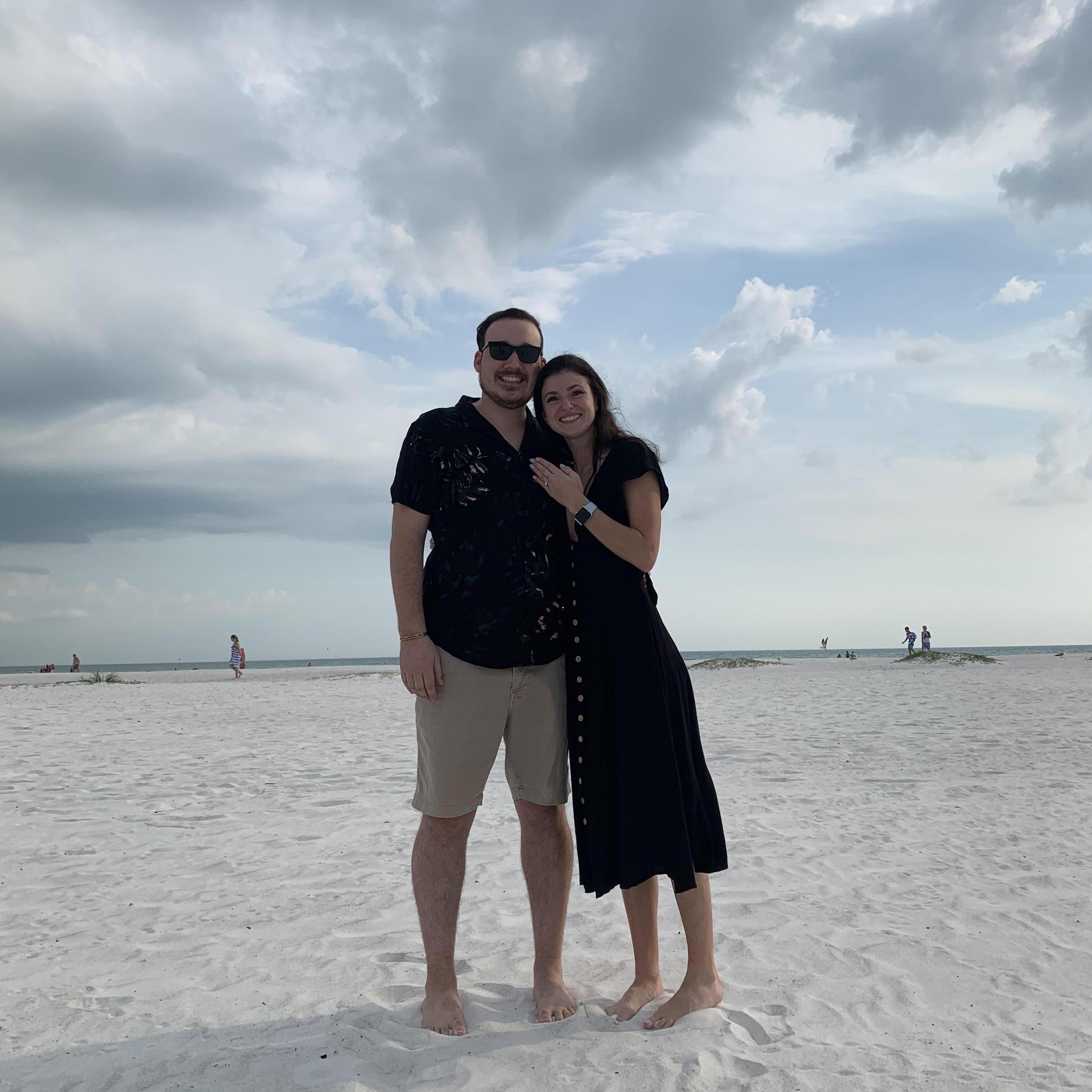 We're engaged! (Obviously)