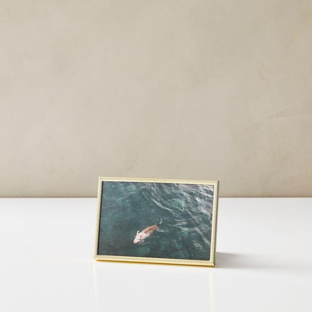 Textured Metal Frame, Gold, 4"x6"