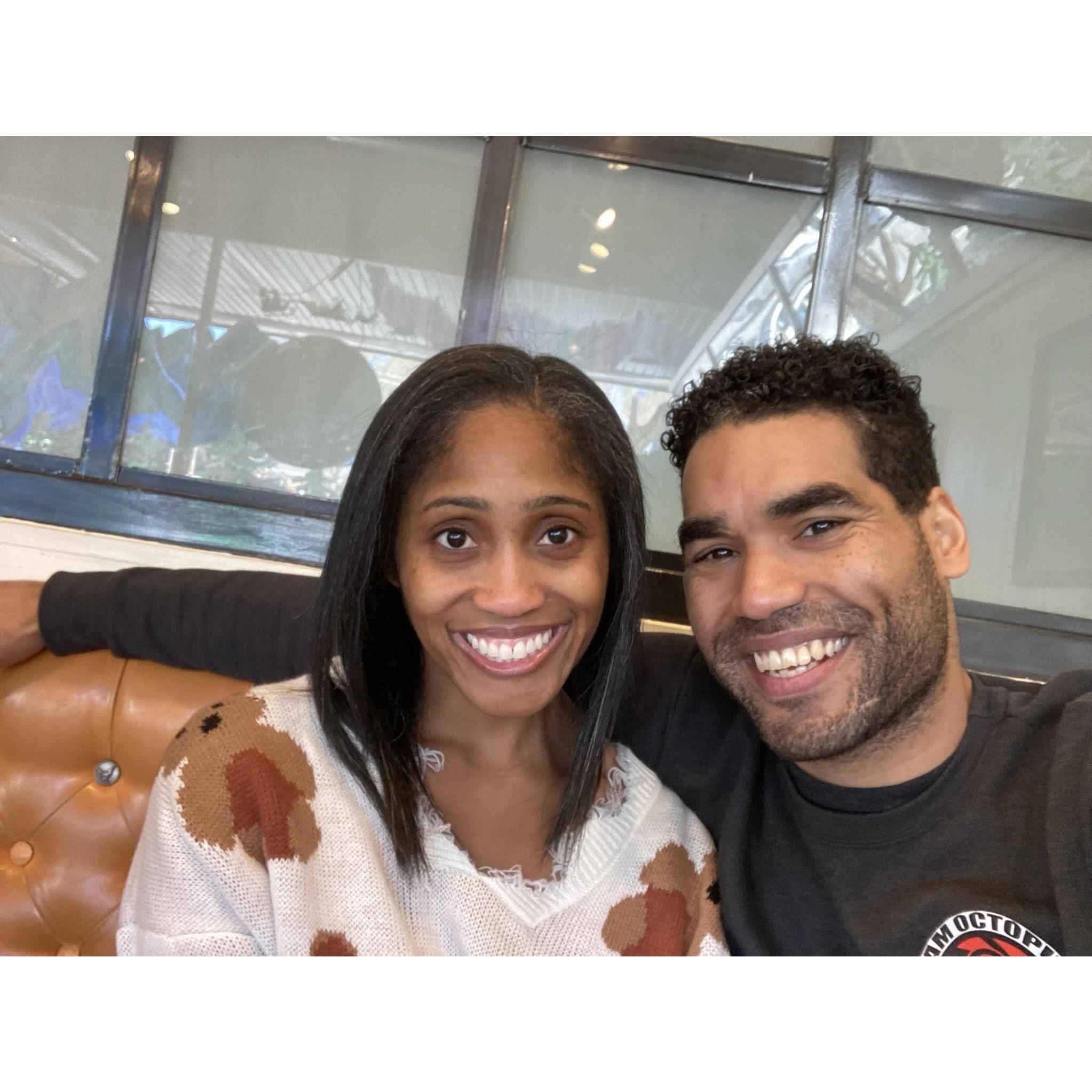 Our first date!