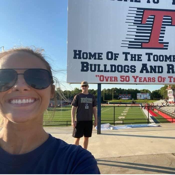 My new school, Logan's new team to pull for!