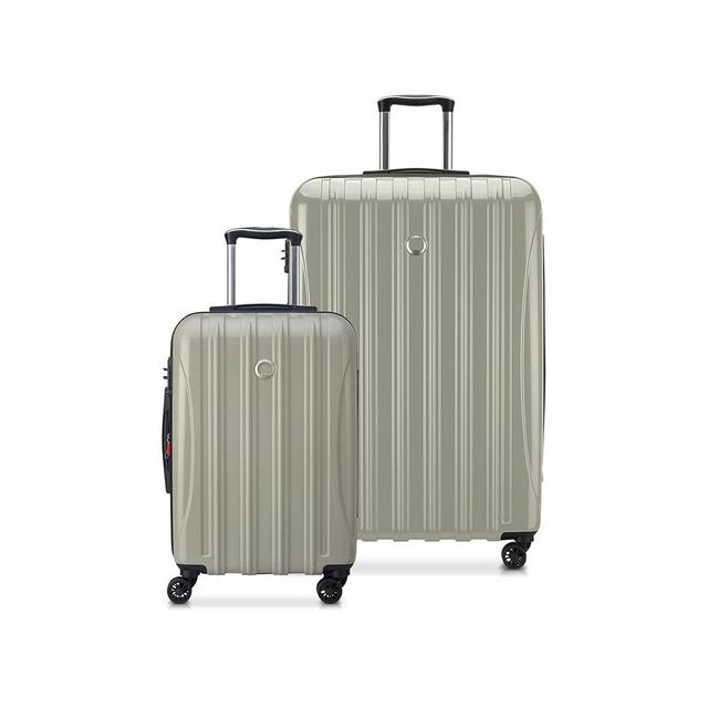 DELSEY Paris Helium Aero Hardside Expandable Luggage with Spinner Wheels, Latte, 2-Piece Set (21/29)