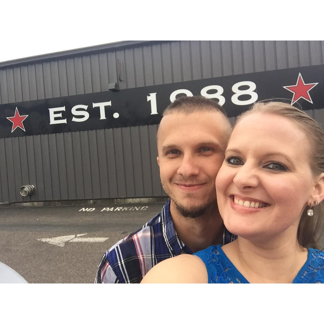 First trip together to Newport!
