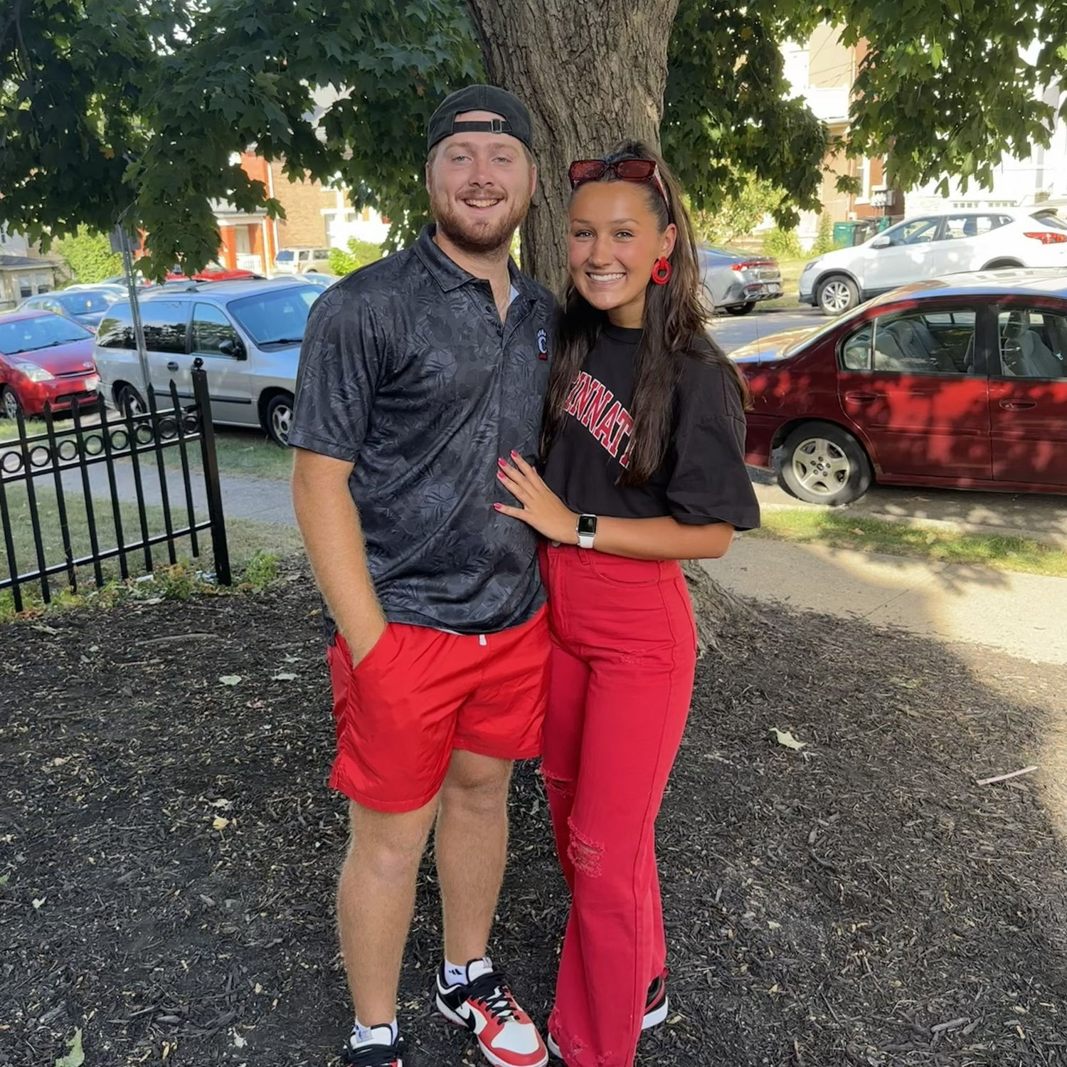 We spent many Saturdays cheering on the Bearcats throughout college.