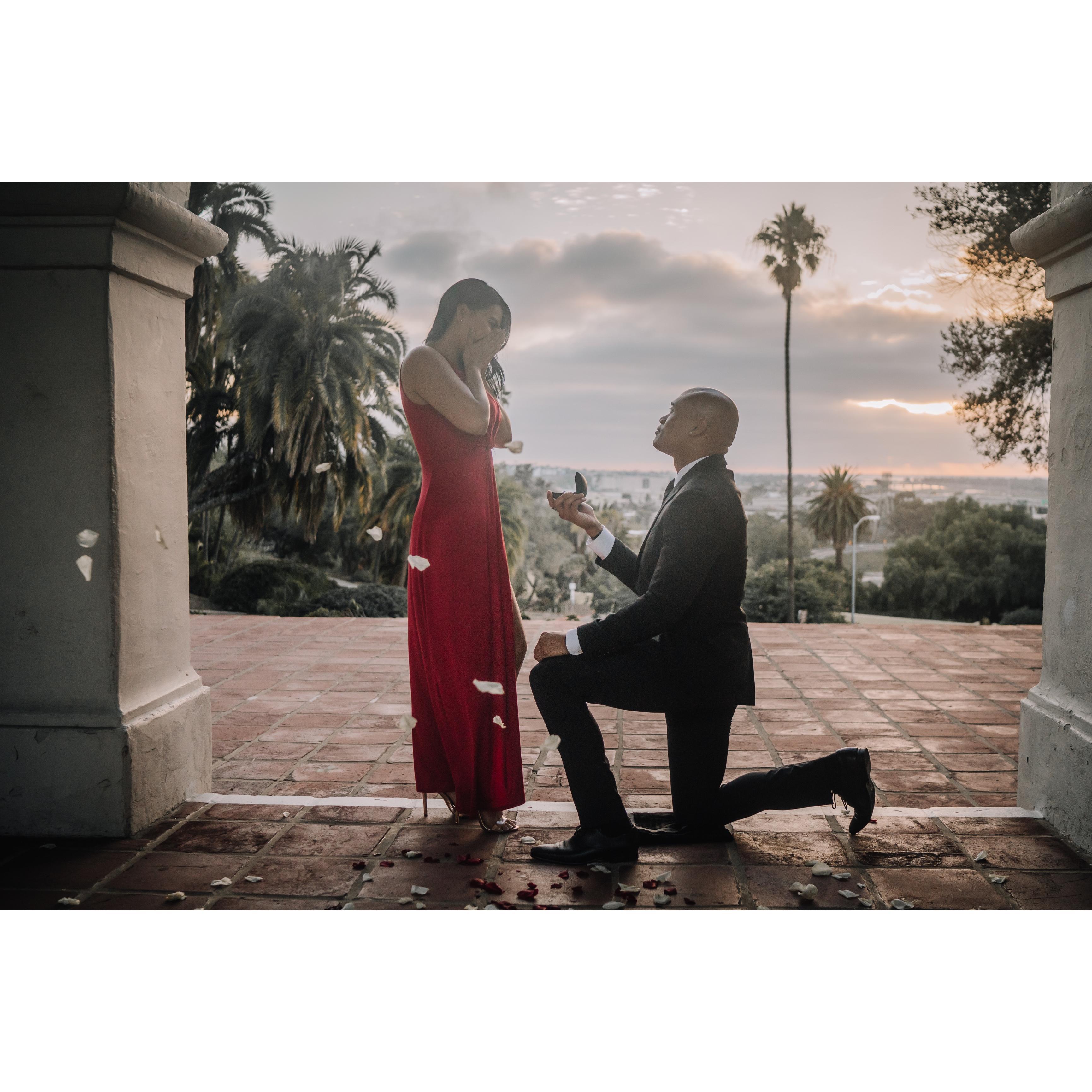 The Day JoJo proposed 9.24.18