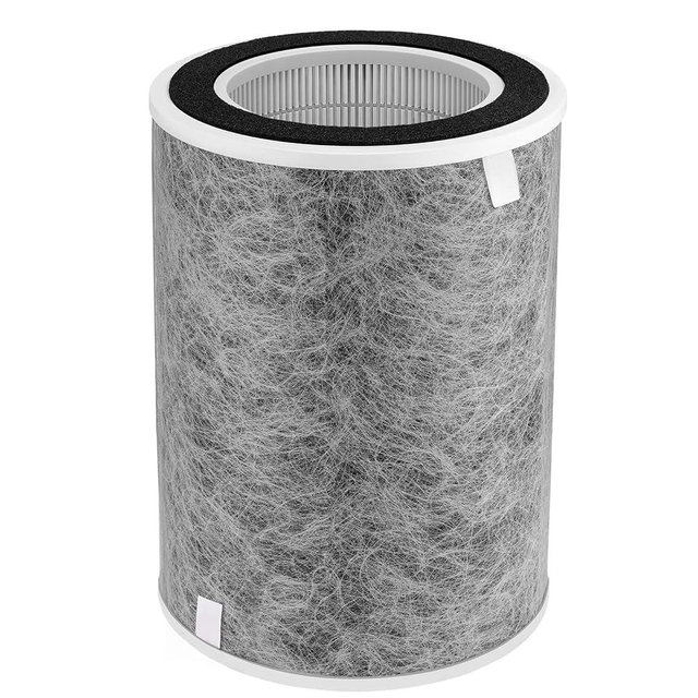 HP202 Replacement Filter Compatible with Shark HP200 Series, HP201, HP232, HP302 & HC502 Air Purifier MAX, Part #HE2FKBAS, HE2FKBASMB, HE2FKPET, HE2FKPRO (1-Pack)