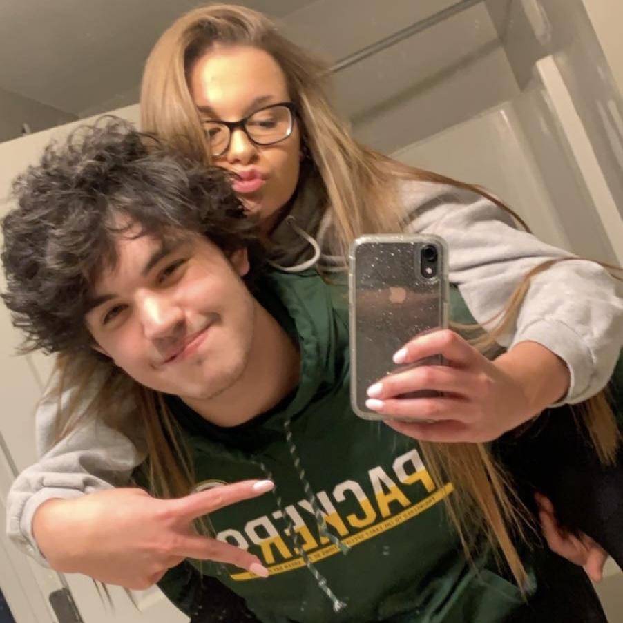 During our "talking" stage.