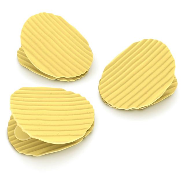 Fred Potato Chip Bag Clips in Brown (Set of 4)