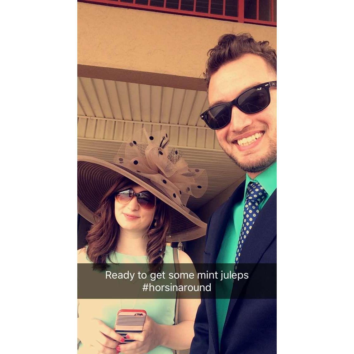 Our first trip to the Kentucky Derby!
