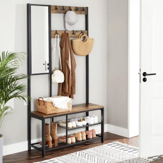 Entry Shoe and Coat Organizer