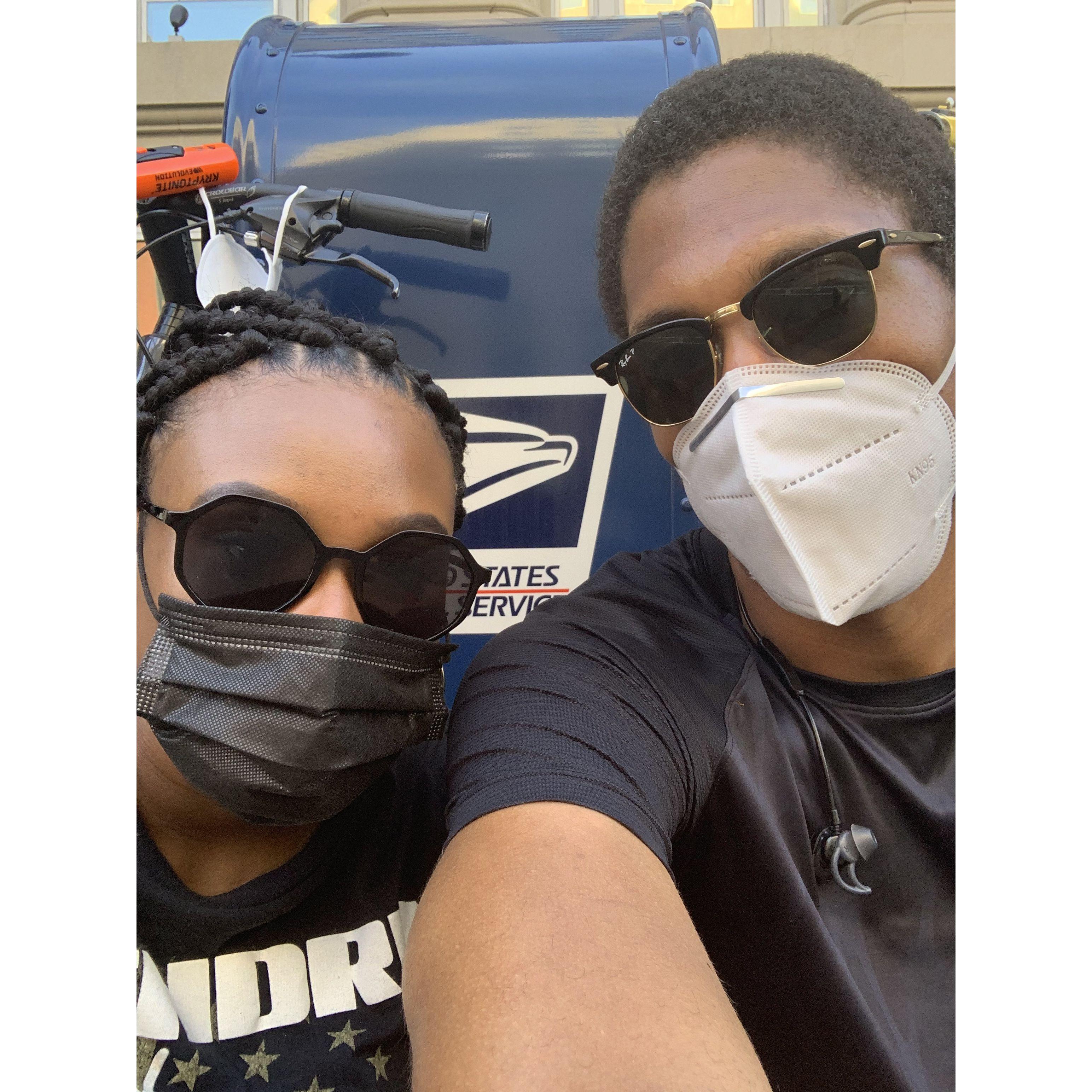 Black Lives Matter Protest During COVID