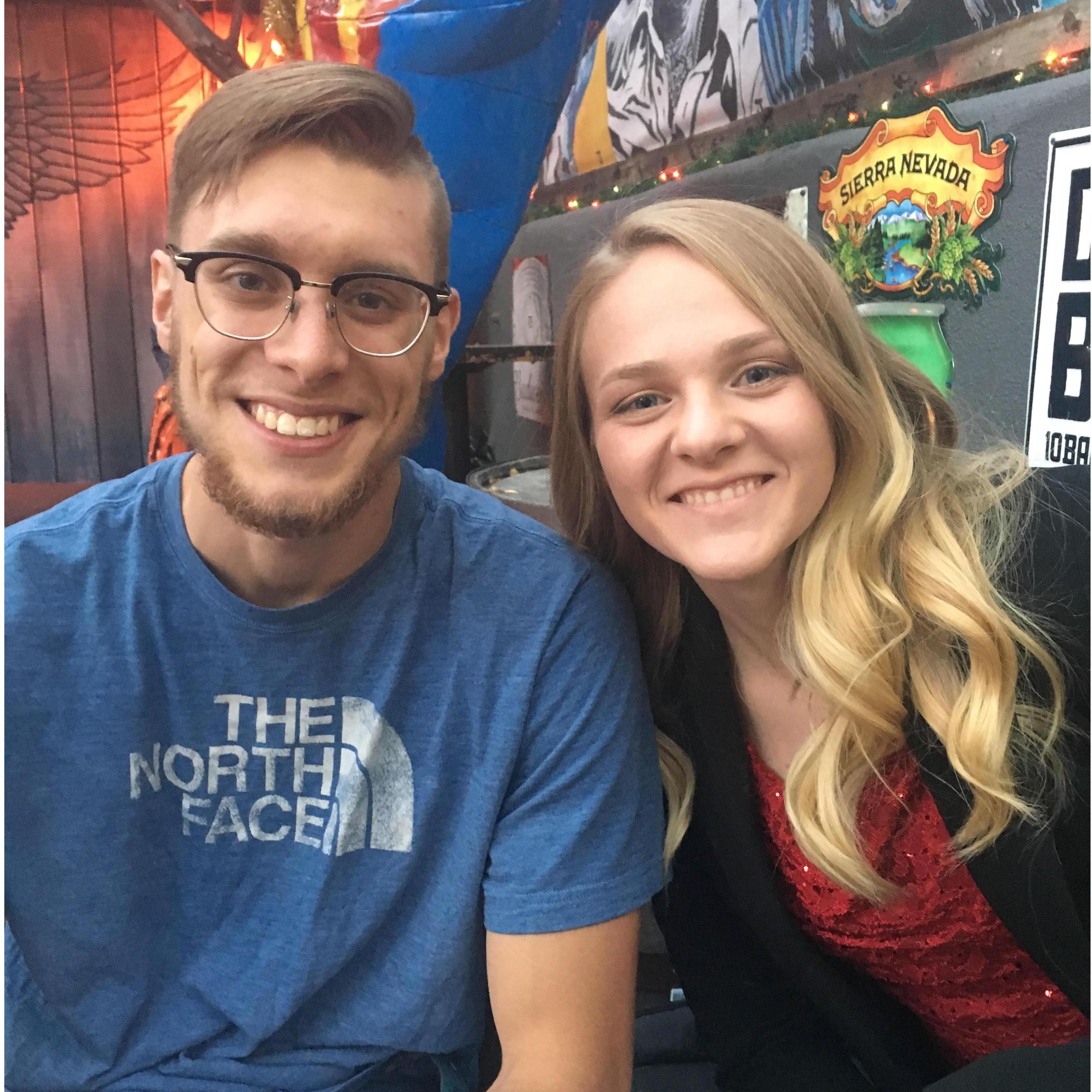 Our first picture together!